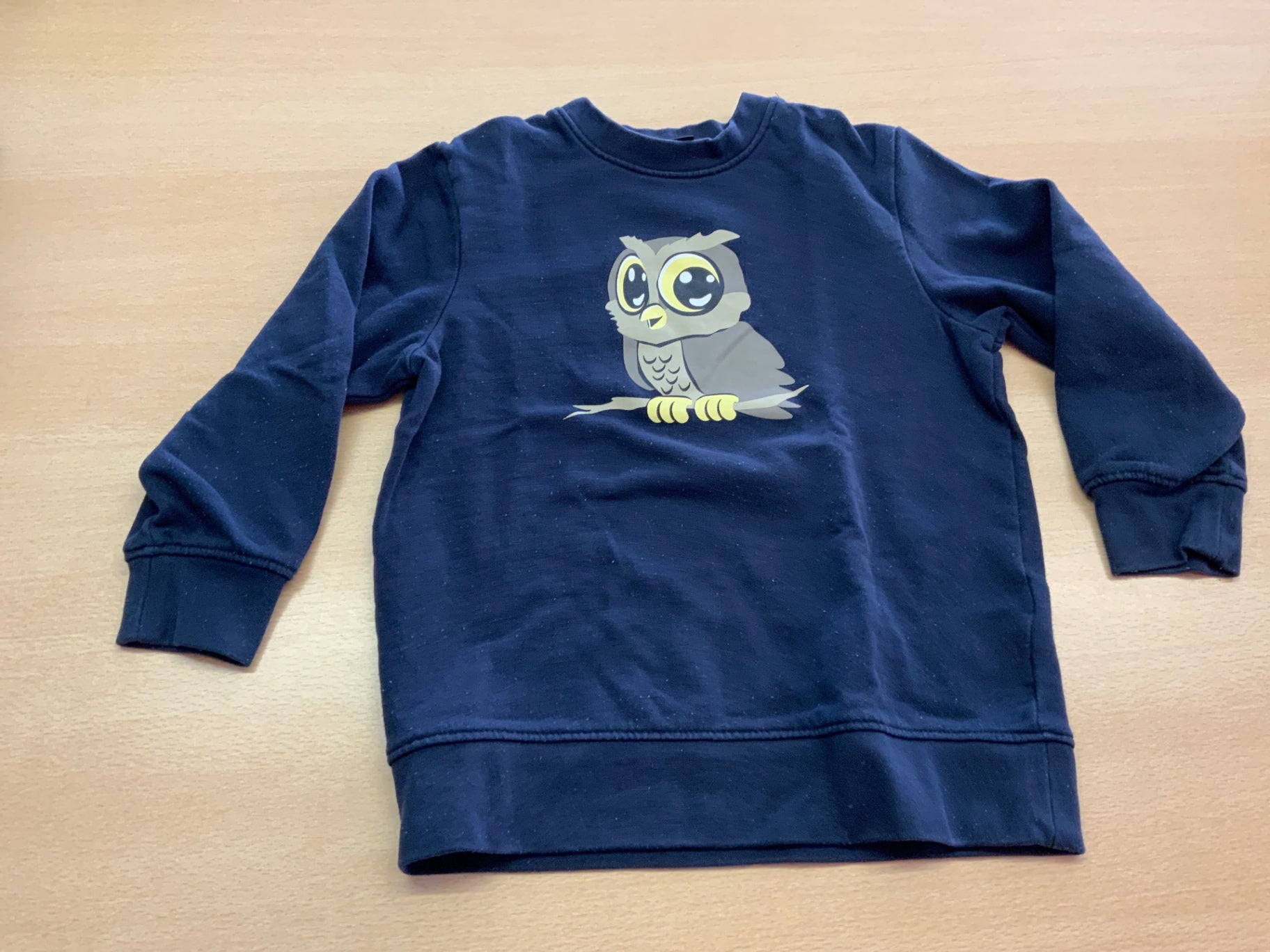 Sweatshirt 116/122 Dunkelblau