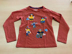 Bon Bon Boys Langärmliges T-Shirt 122 Rot