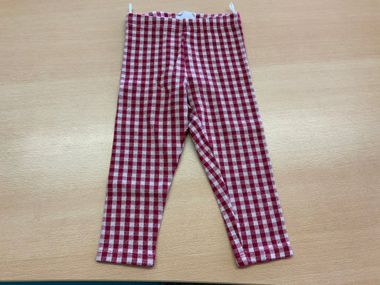 Leggins 92 Rot und Weiß
