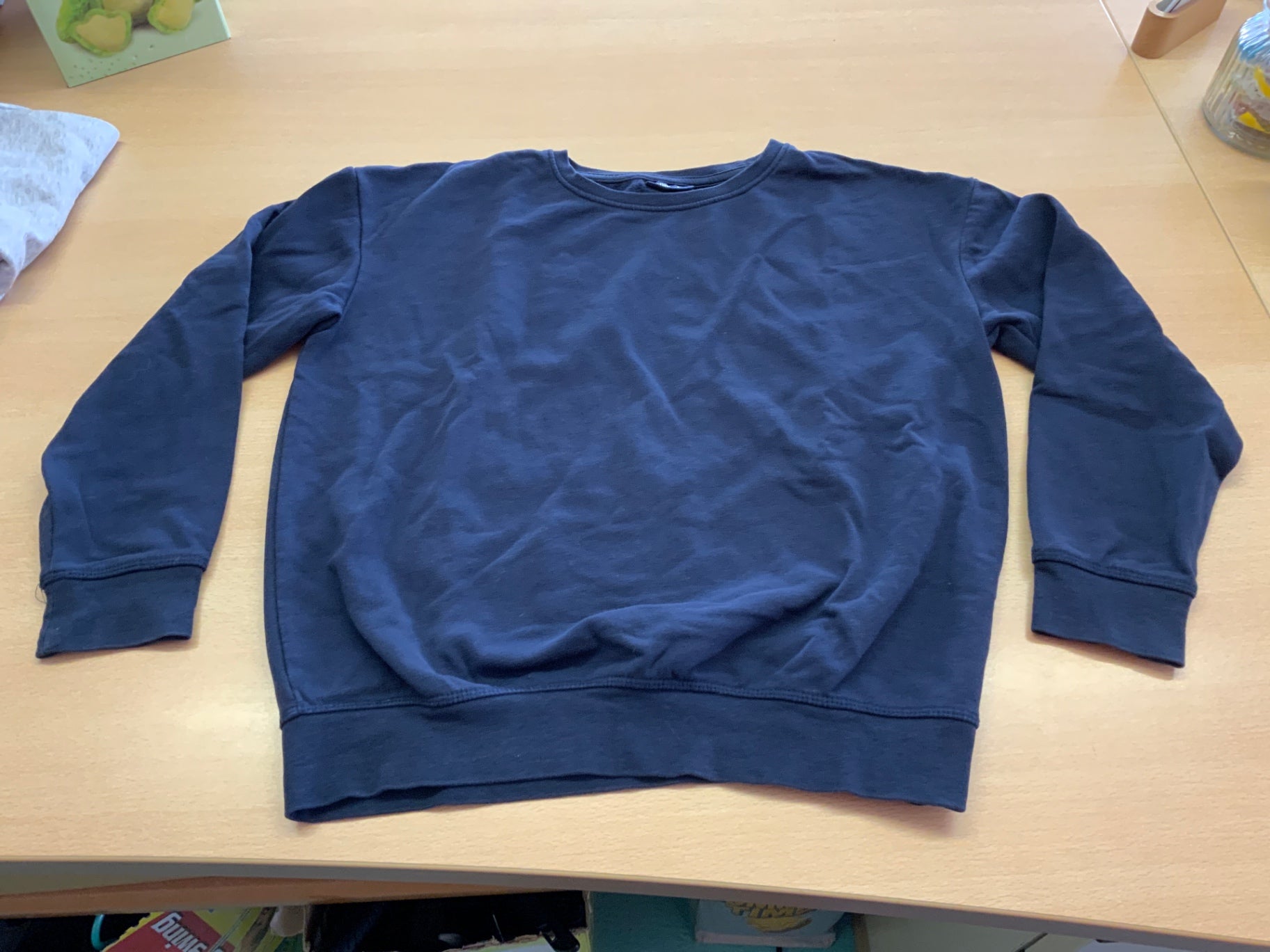 Sweatshirt 146/152 Dunkelblau