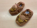 Babyhausschuhe Braun
