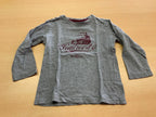 Langärmliges T-Shirt 104 Grau