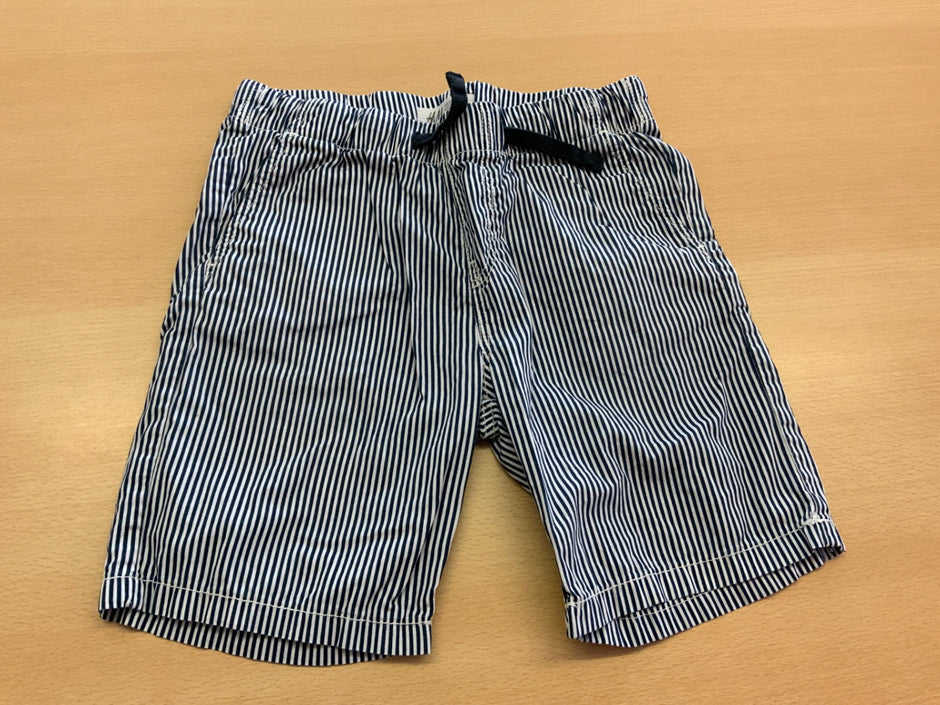 Shorts 122 Blau und Weiß gestreift
