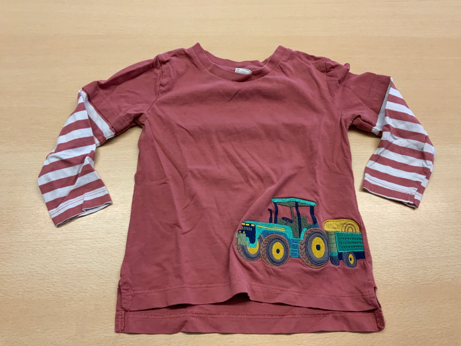 Langarm-Shirt 104 Rot