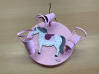 Waldi Lampe Rosa und Grau