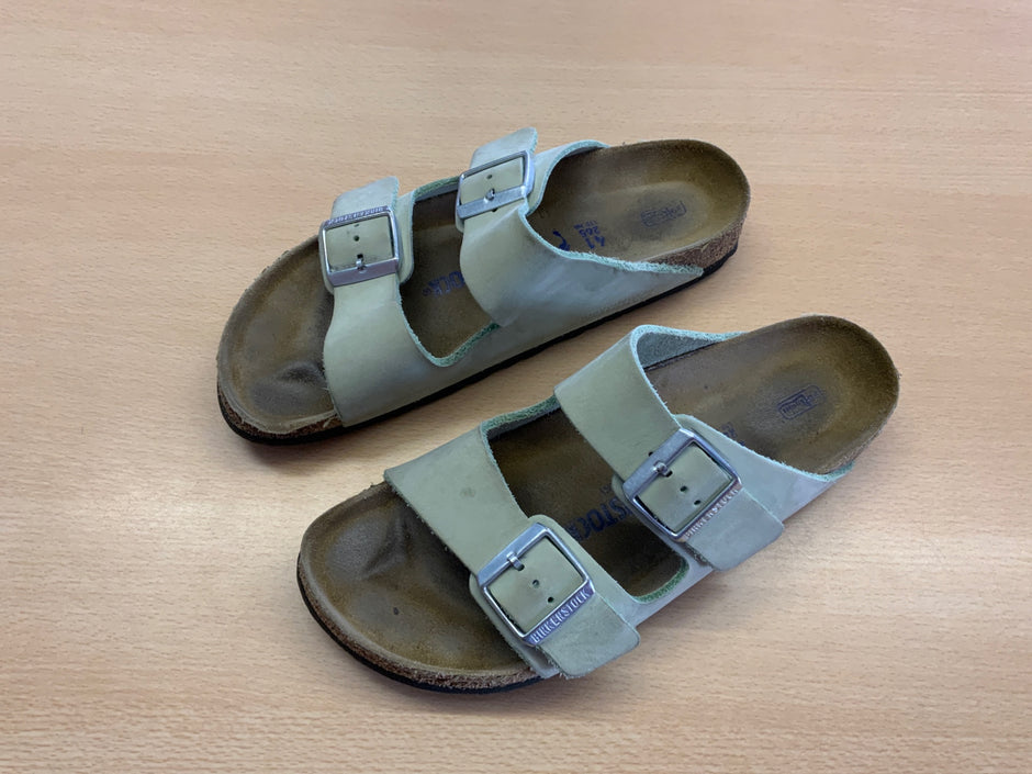 Birkenstock Hausschuhe 41 Graumeliert