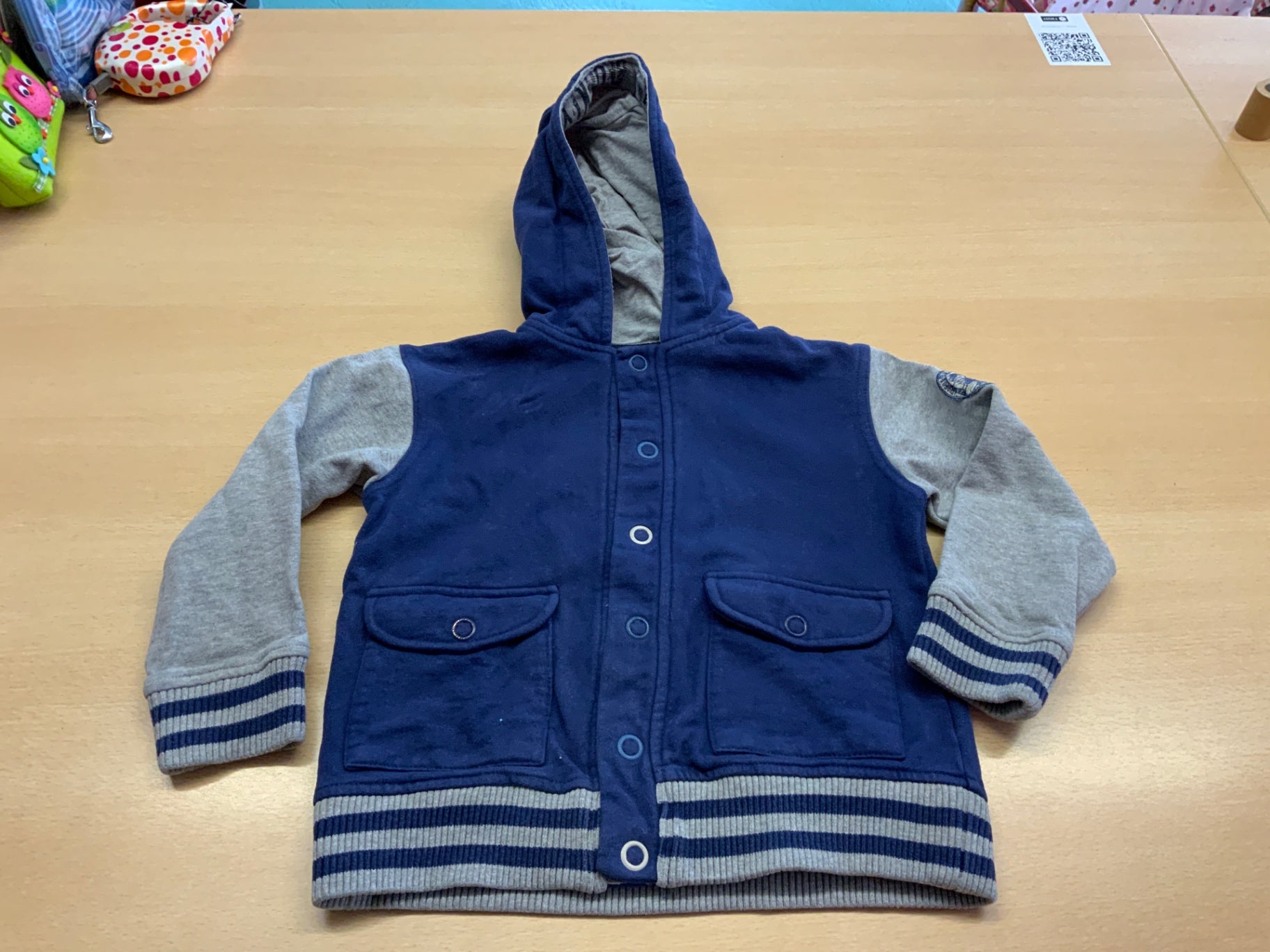 Jacke 110 Blau und Grau