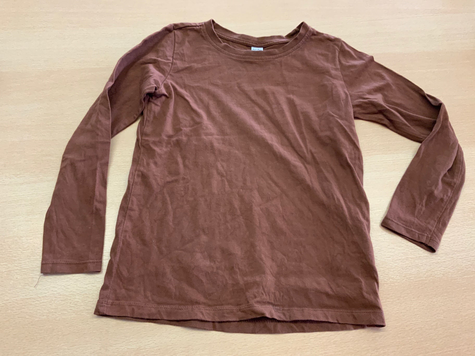  Langärmeliges Oberteil 128 Braun