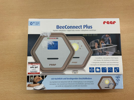 Reer Babyphone Bee Connect Plus Weiß, Braun