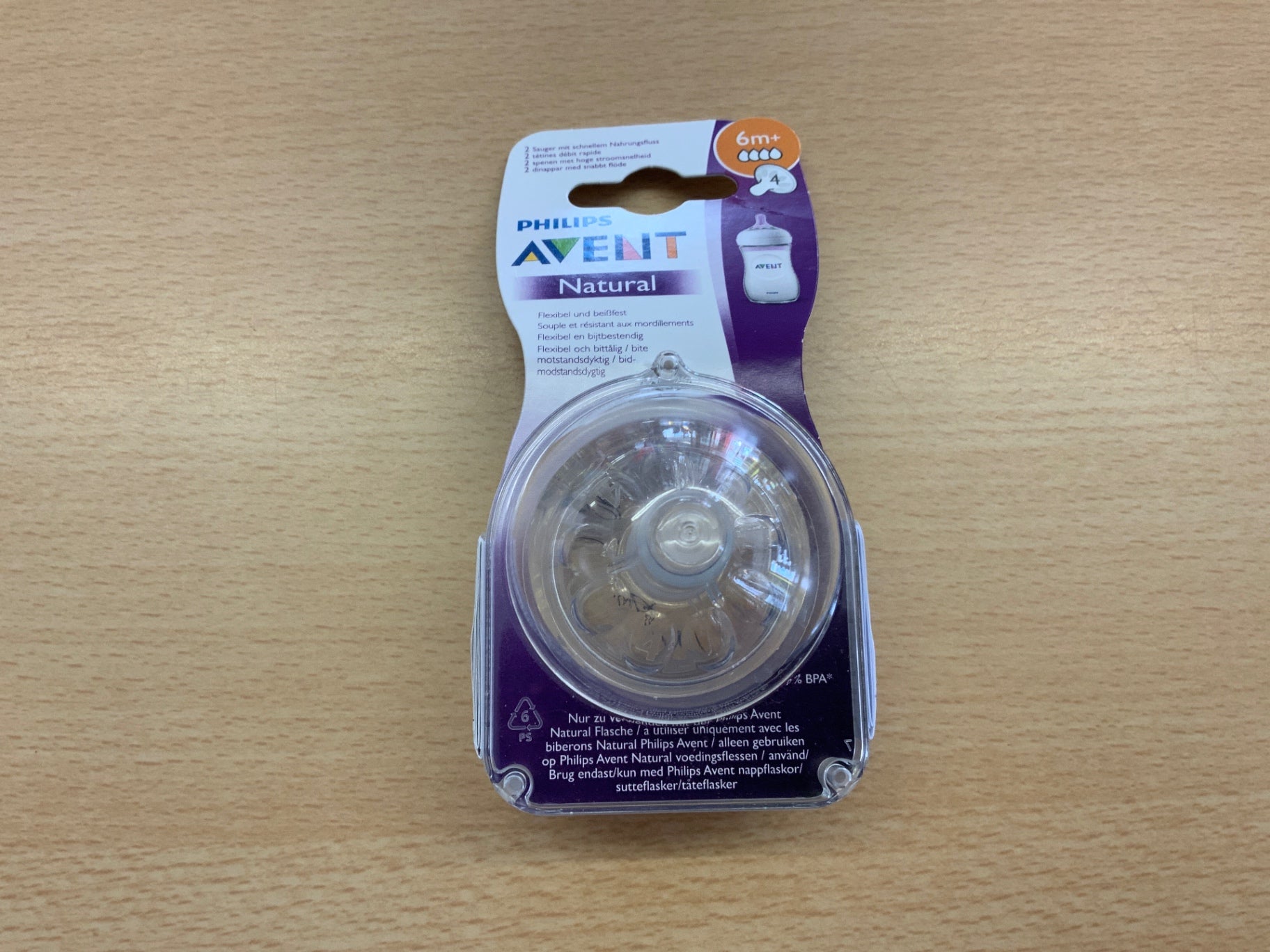 Philips Avent Sauger Transparenz