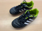 adidas Fussball-Schuhe 29 Schwarz und Neongrün