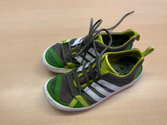 Adidas Sneaker 38 Grün, Schwarz, Weiß