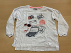 Inside Langarmshirt 122/128 Weiß