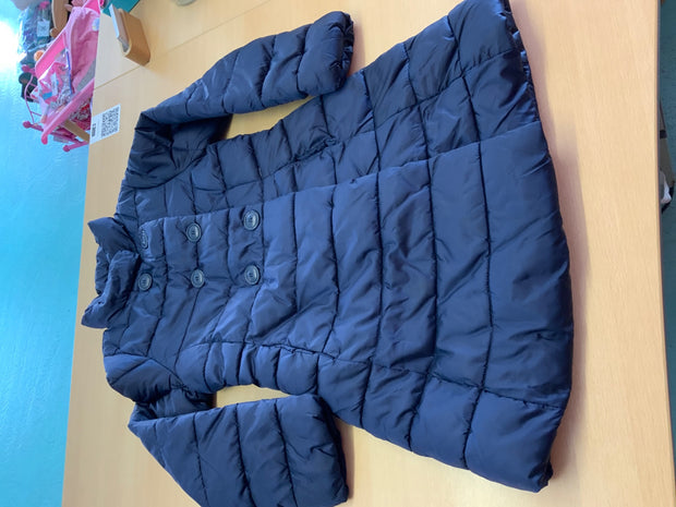 Benetton Wintermantel 140 Blau