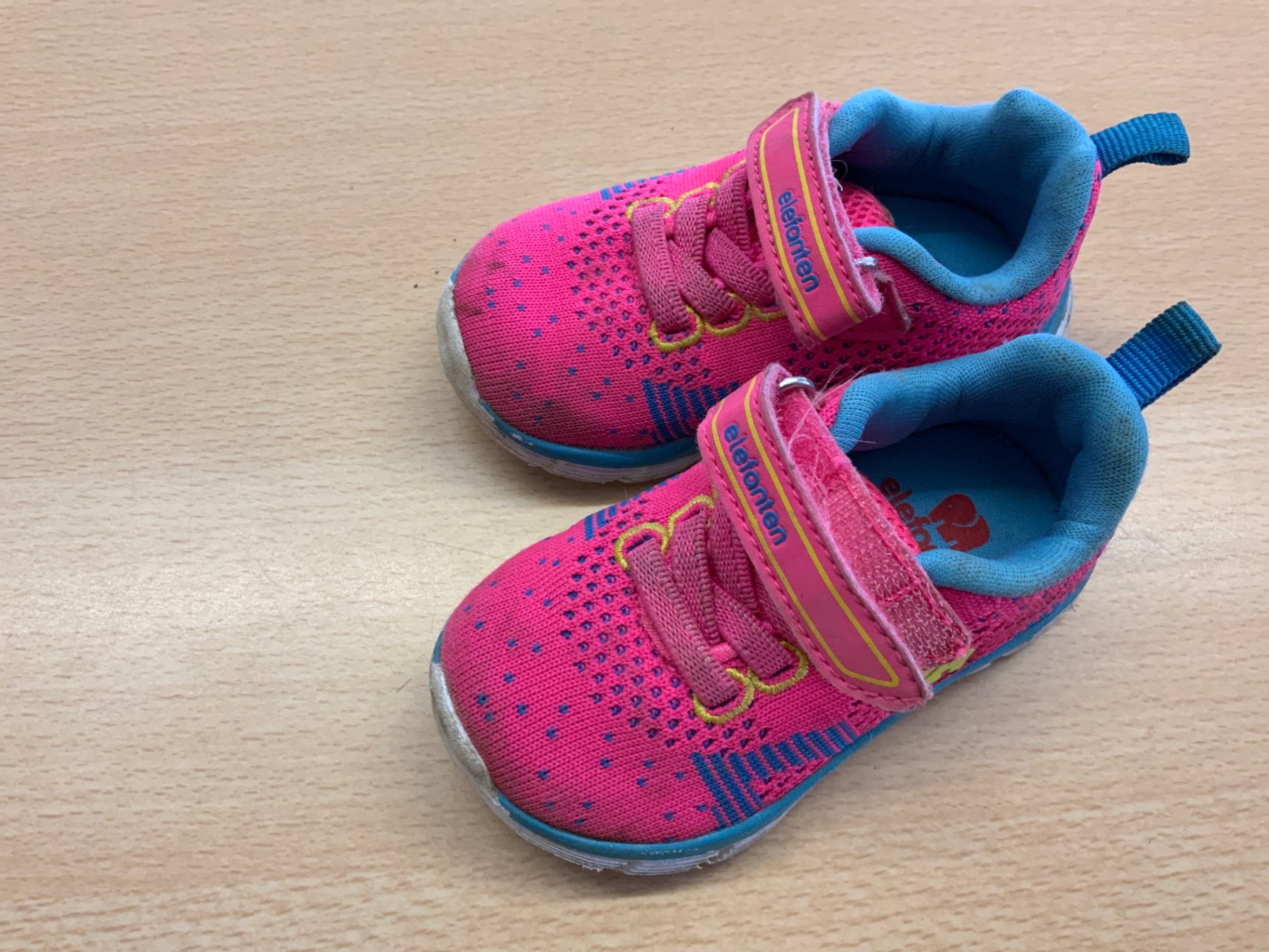elefanten Sneaker 19 Pink und Blau