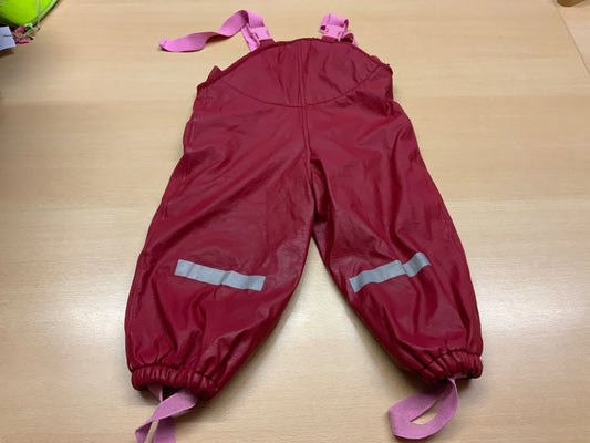  Regenhose 92 Rot