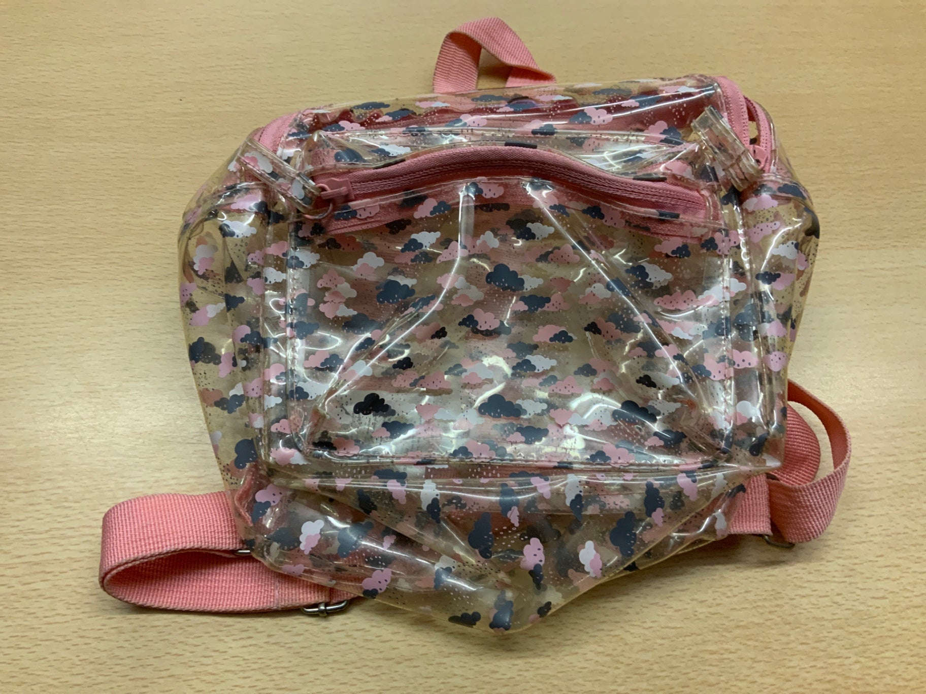 Tasche Pink und multilfarben