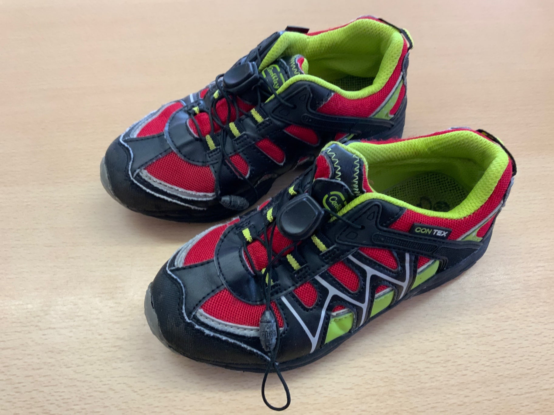 Contex Sneaker 32 Rot, Schwarz, Gelb