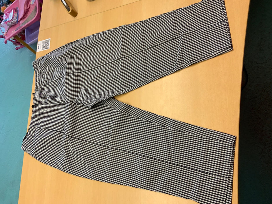  Hose 48 Schwarz und Weiß