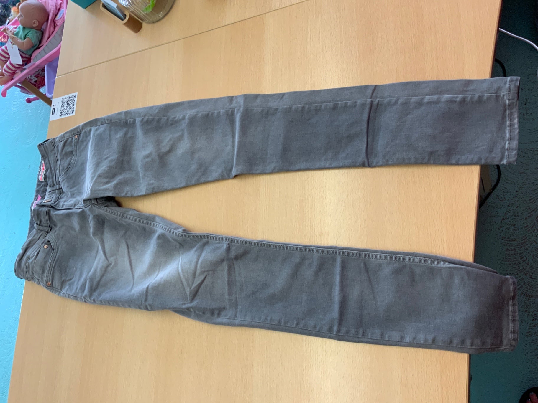  Jeans 164/170 Grau