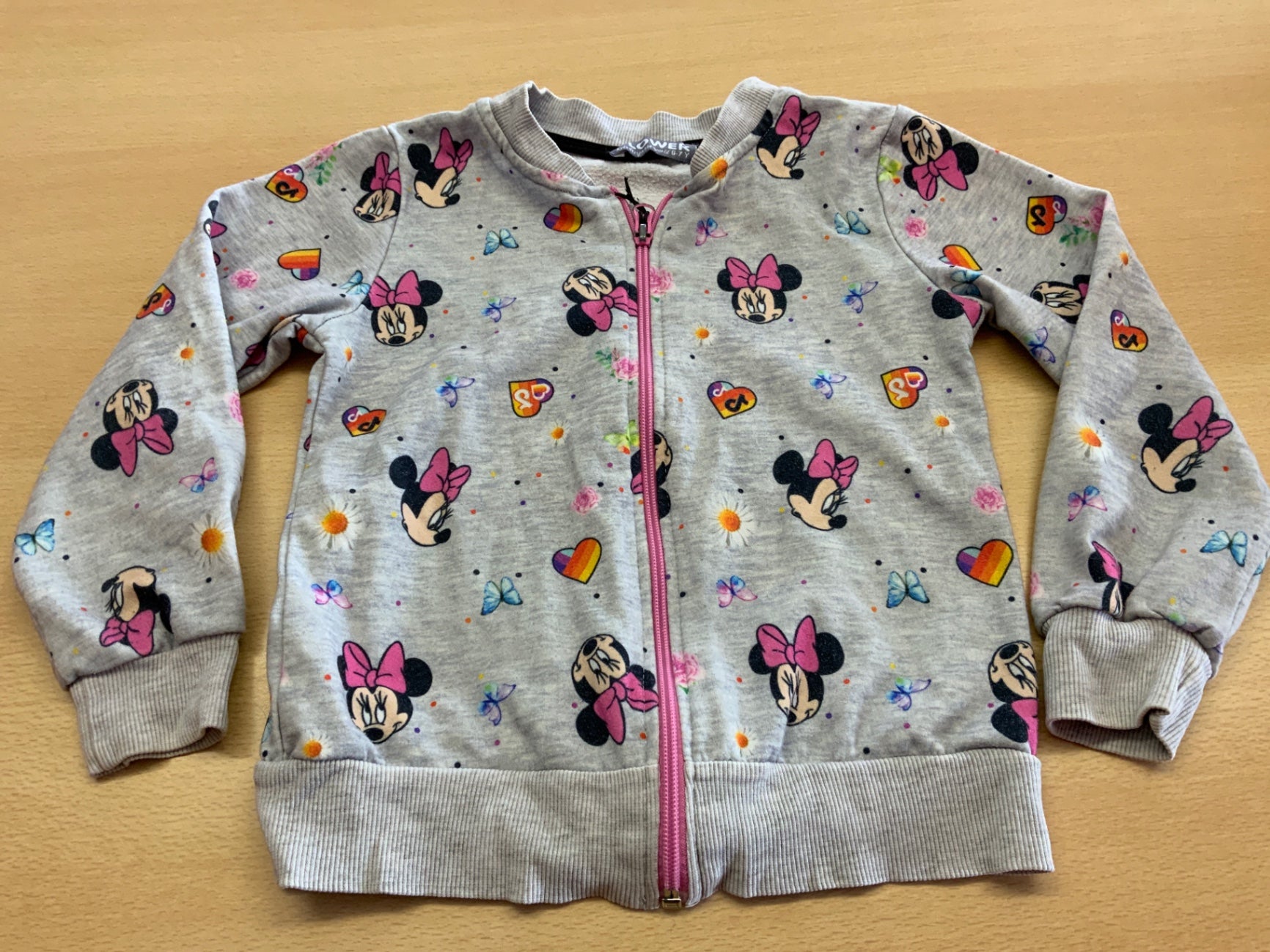 Disney Jacke 116/122 Grau