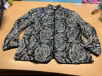  Jacke 44 Schwarz und Silber