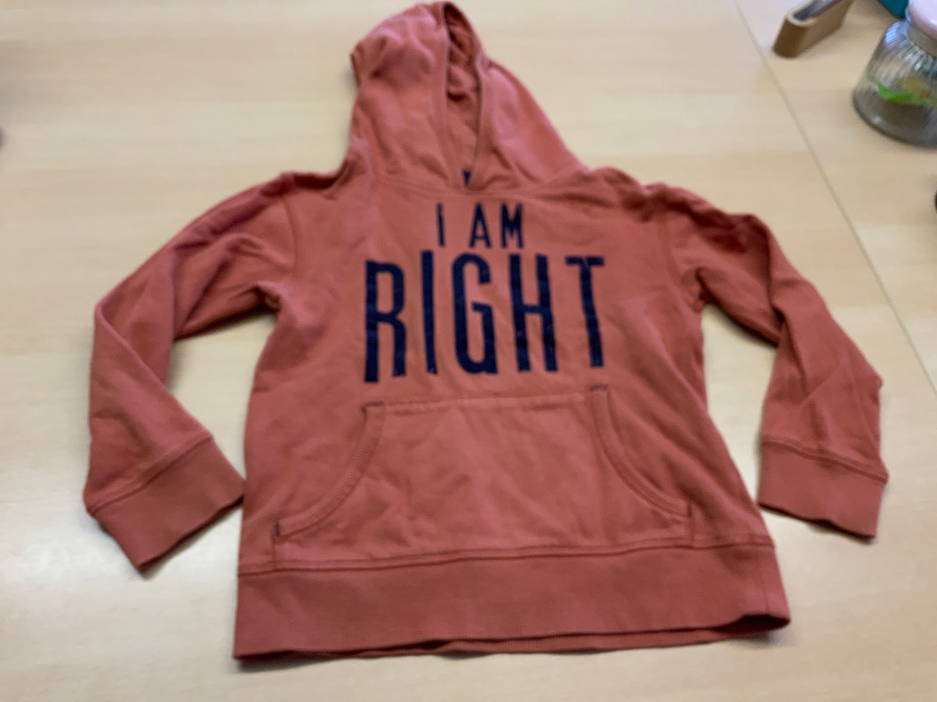 Hoodie 122 Rostrot
