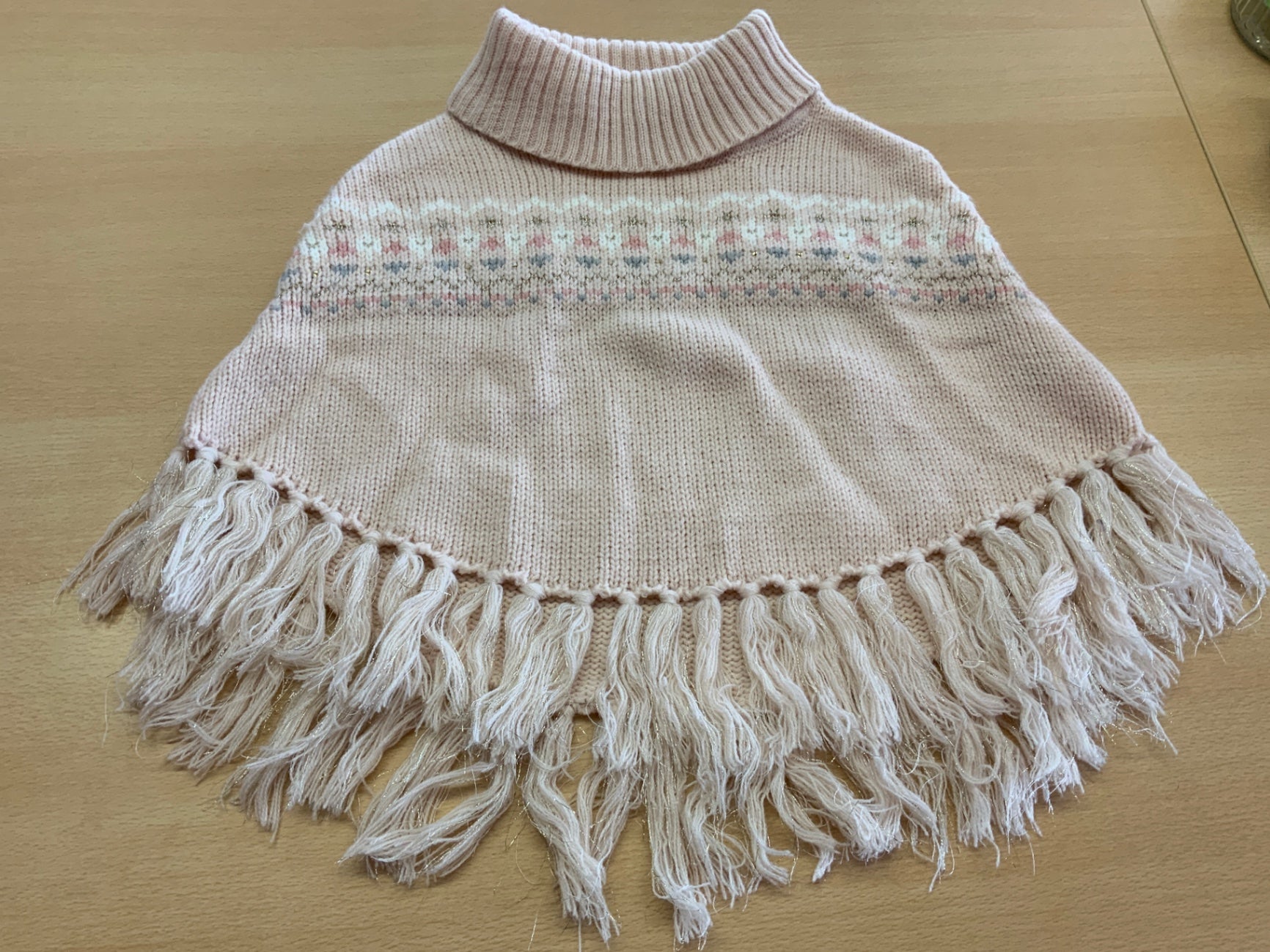  Poncho 104 Rosa