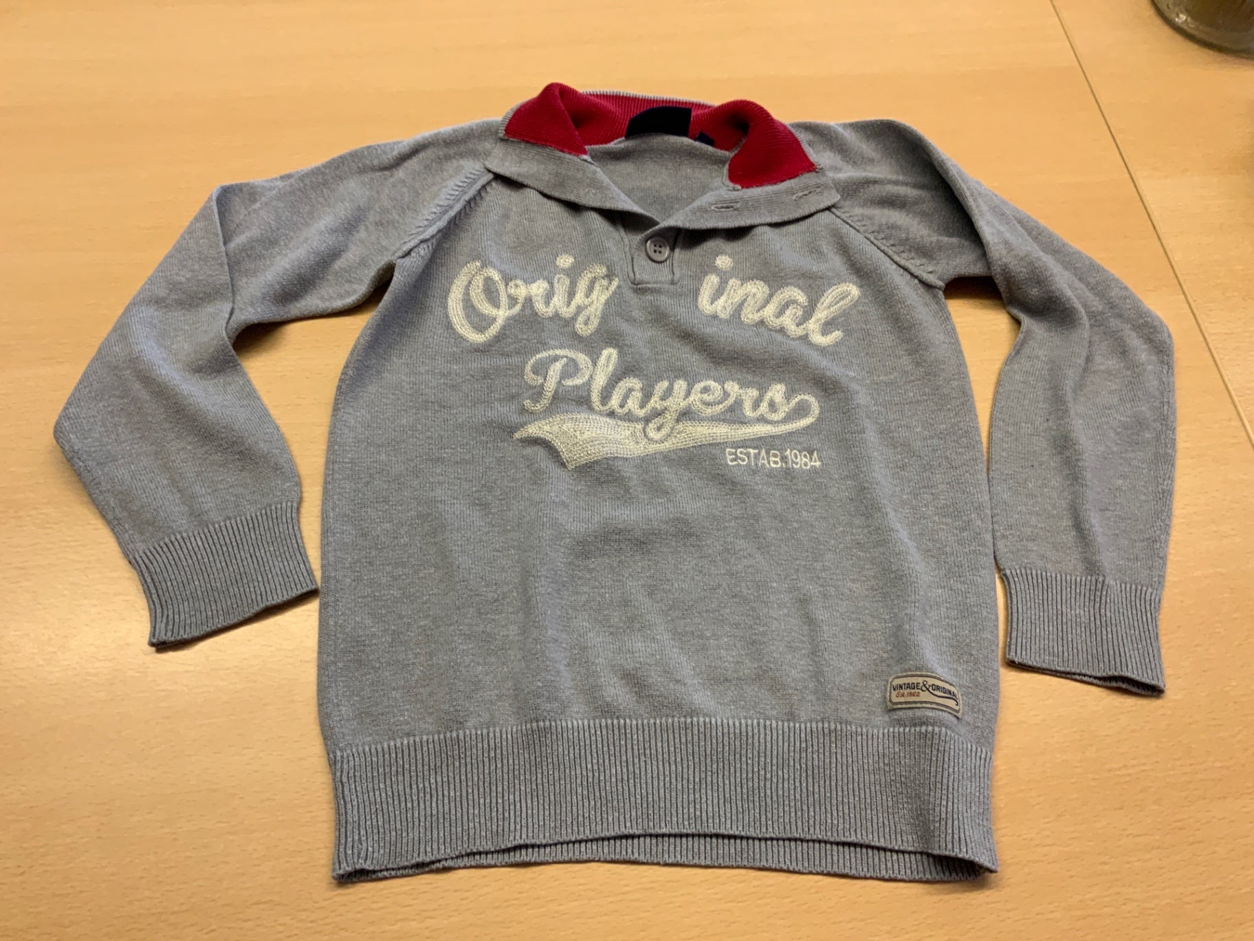  Pullover 122 Grau