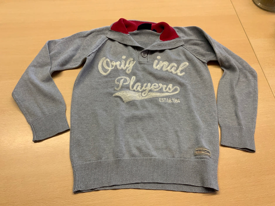  Pullover 122 Grau