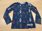 LEGO NINJAGO Langärmeliges T-Shirt 122/128 Dunkelblau
