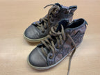 Sneaker Verschiedene Grautöne mit Glitzereffekt