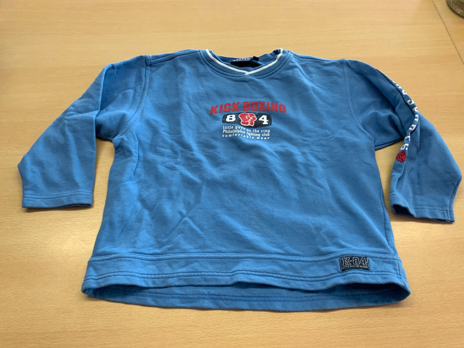Sweatshirt 116 Blau