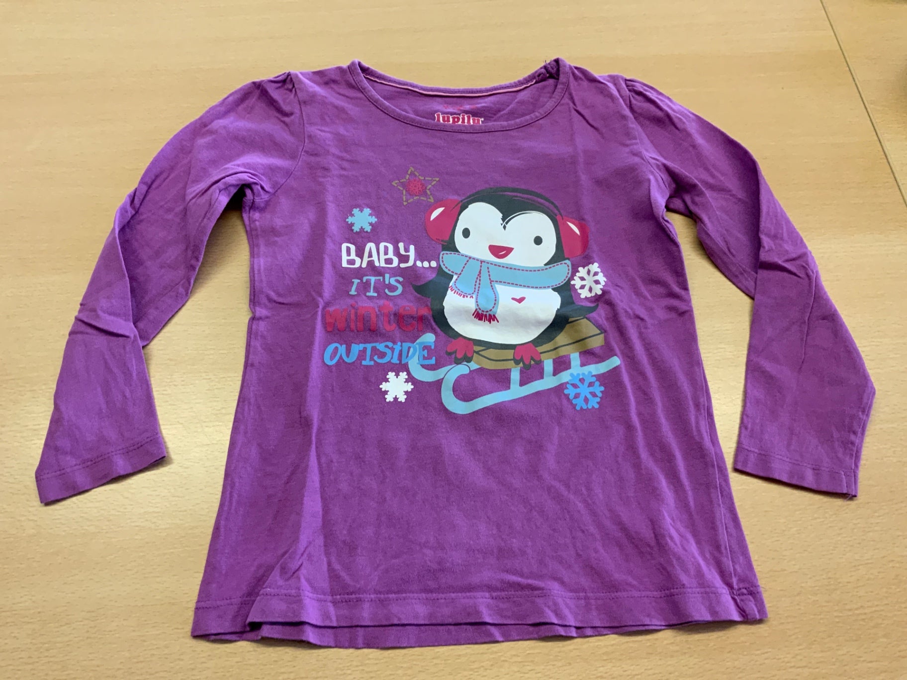 Lupilu Langarmshirt 110/116 Lila