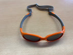 Sonnenbrille Grau und Orange