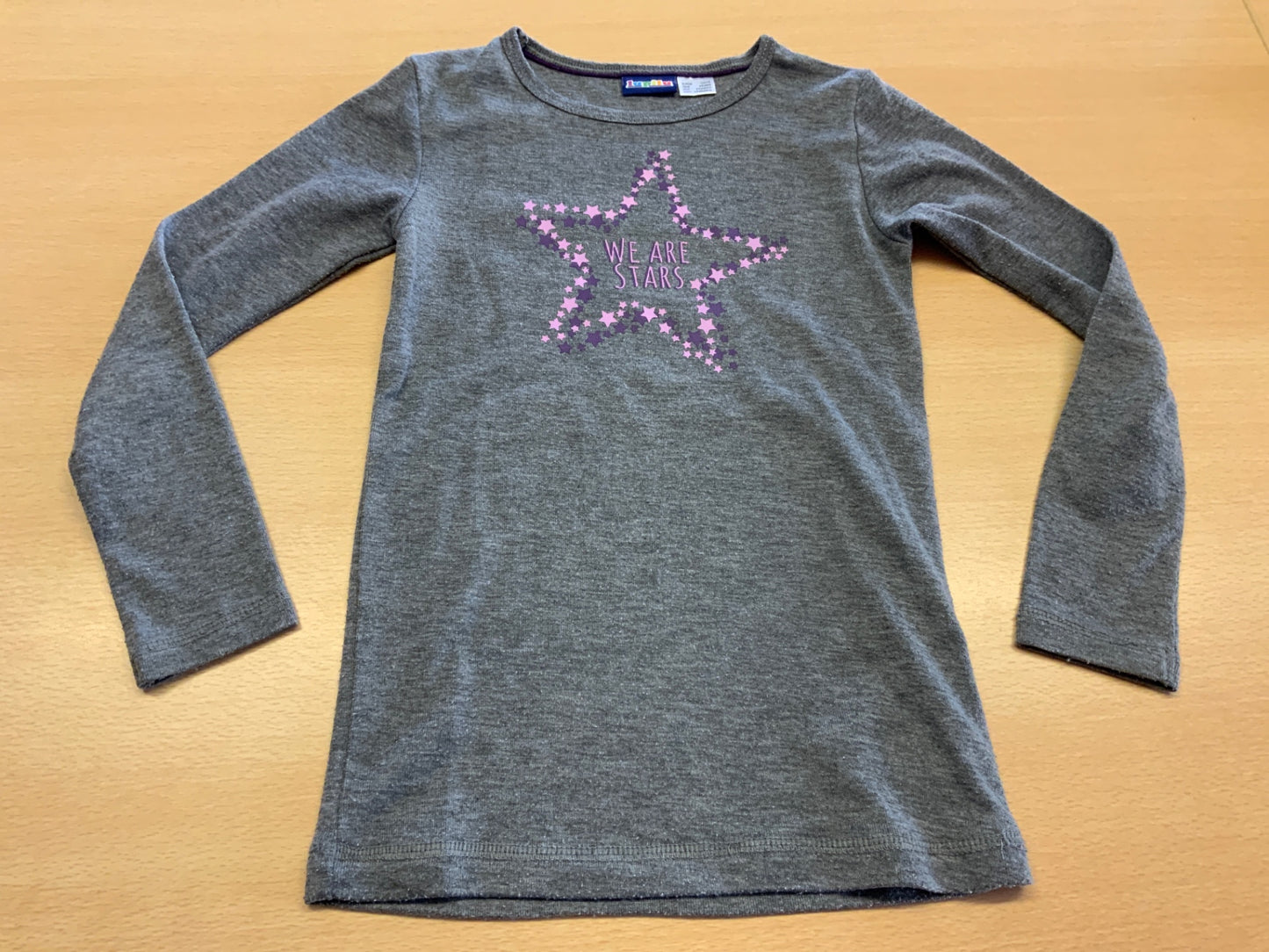 Lupilu Langarmshirt 110/116 Grau