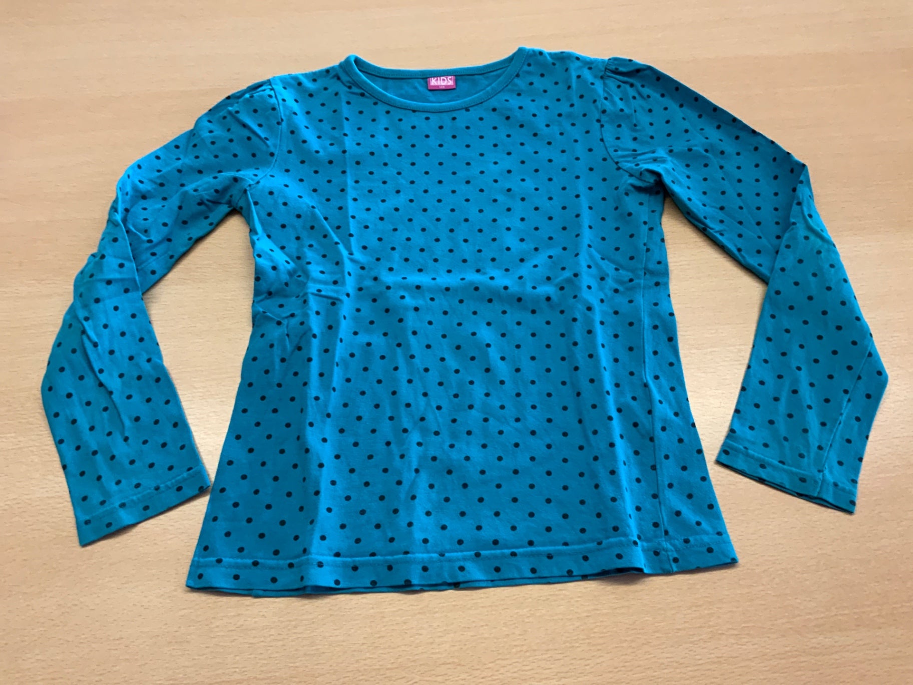  Langarmshirt 128 Blau