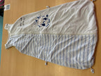 Schlafsack Beige, Blau, Weiß