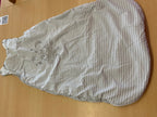 Schlafsack Beige und Weiß