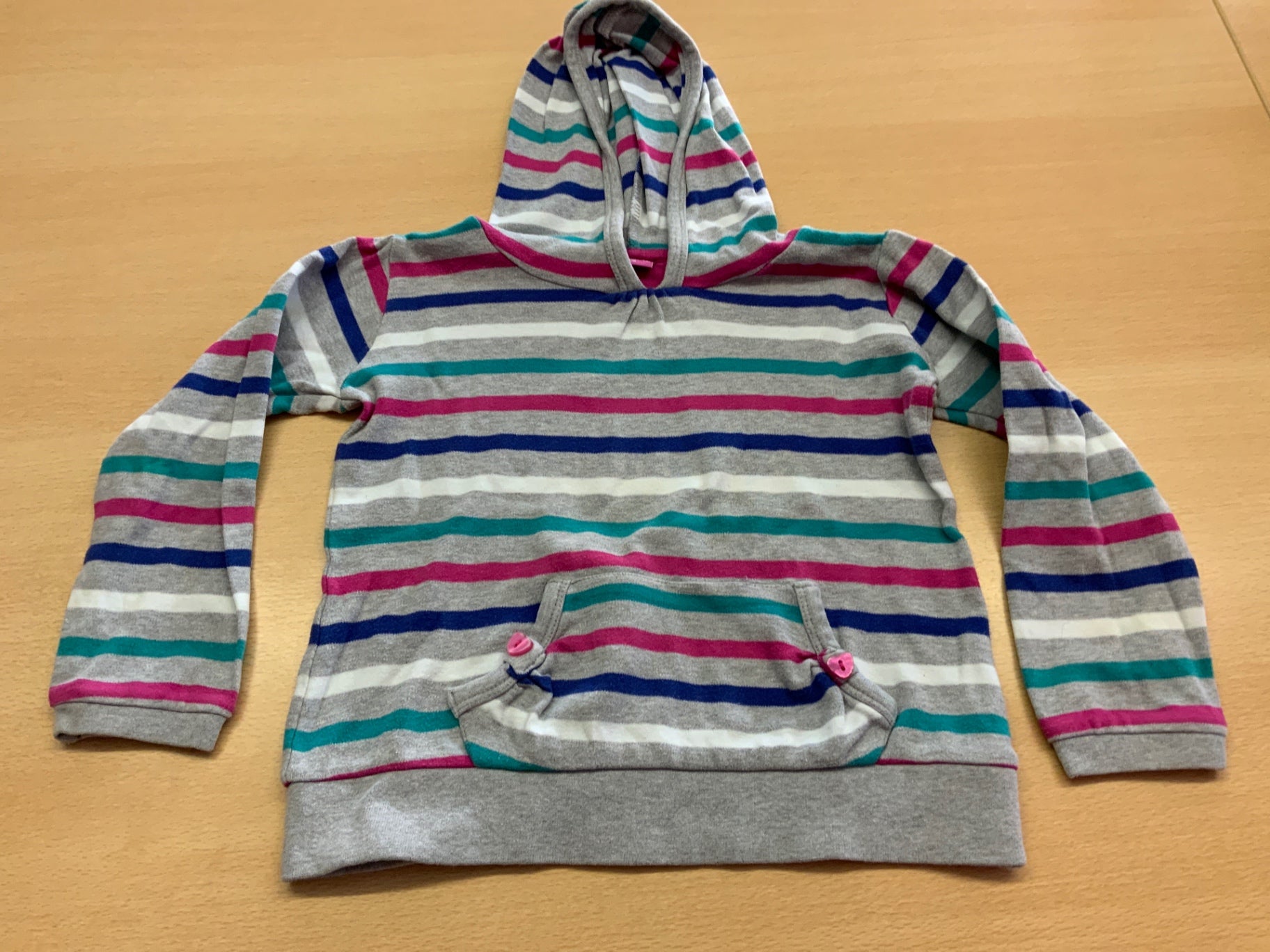  Pullover 116 Grau, rosa, türkis, dunkelblau, weiß