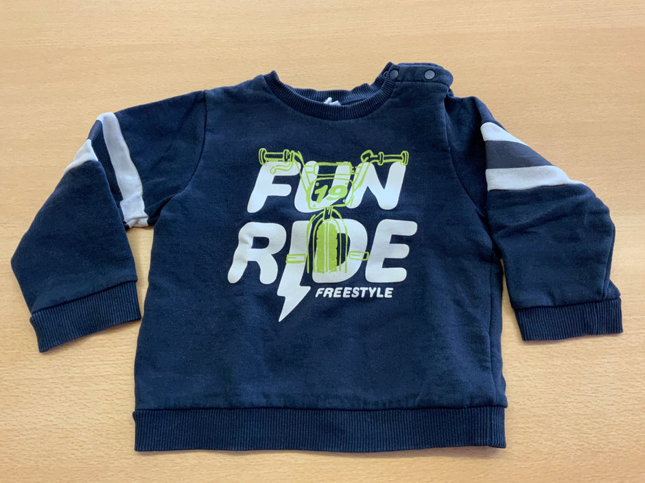  Sweatshirt 86 Dunkelblau