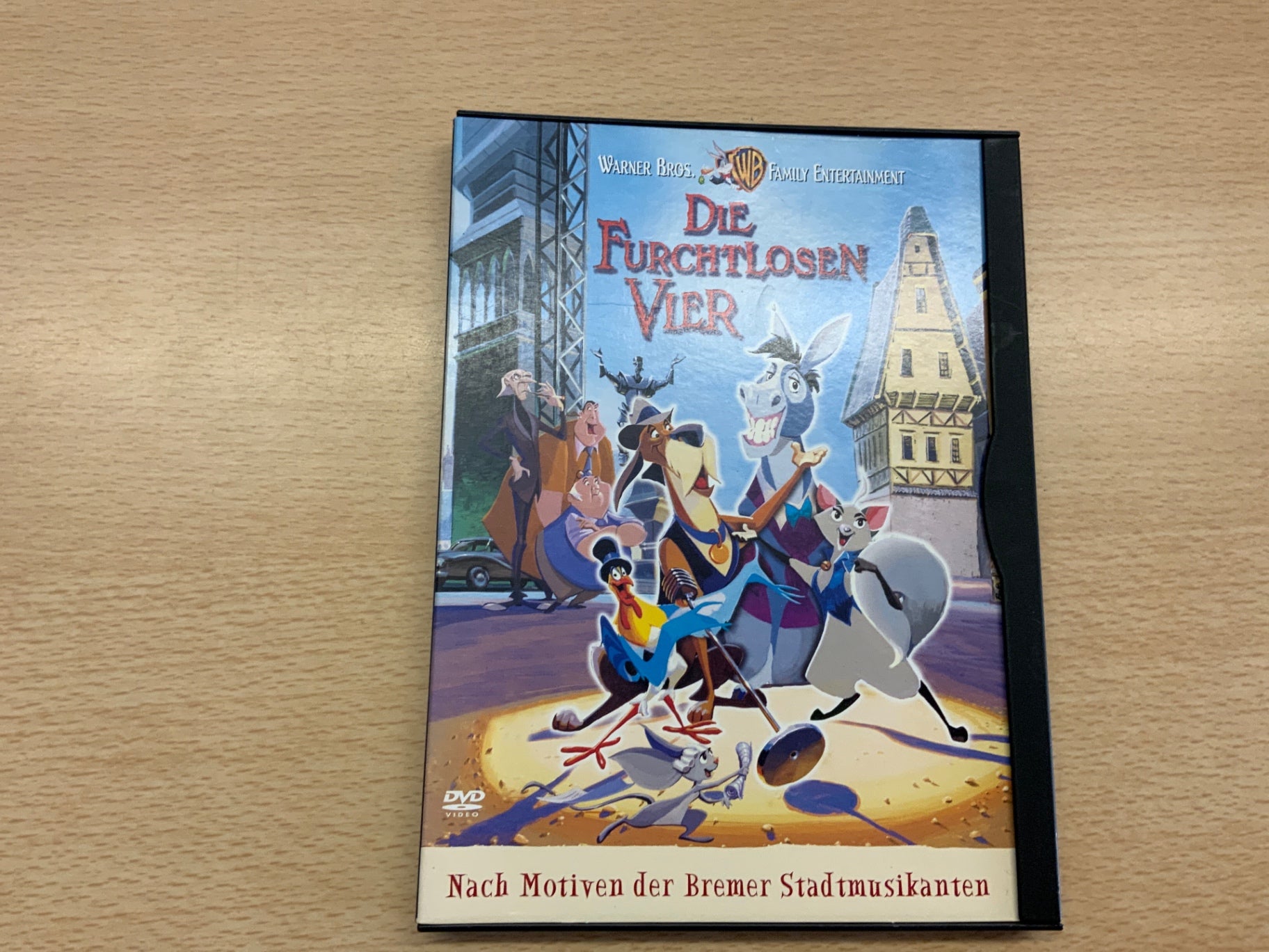 Warner Bros. DVD die furchtlosen Vier Mehrfarbig