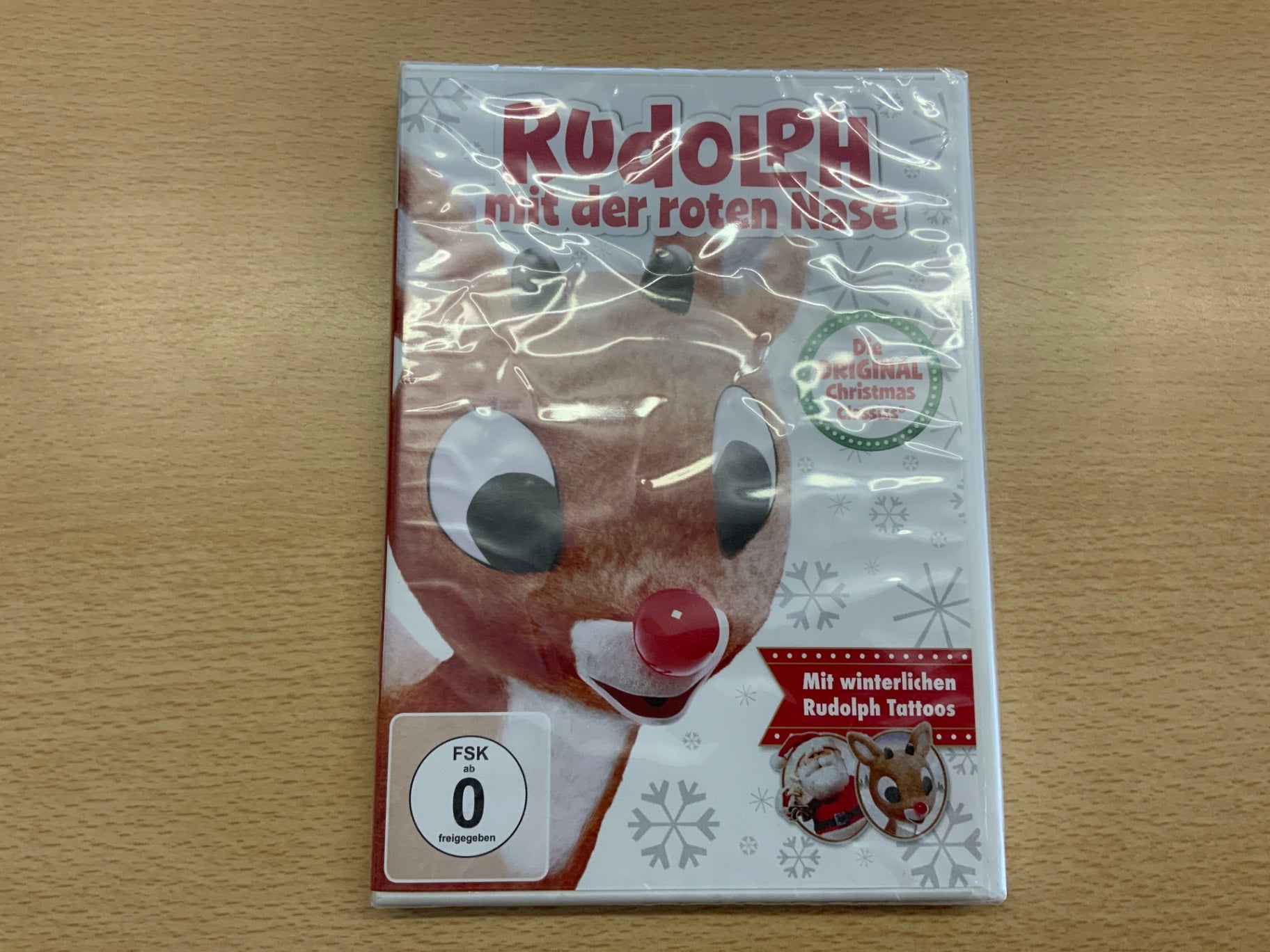 DVD Rudolph mit der roten Nase Weiß, Rot, Schwarz