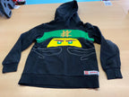 LEGO Ninjago Hoodie 122/128 Schwarz, Grün, Gelb
