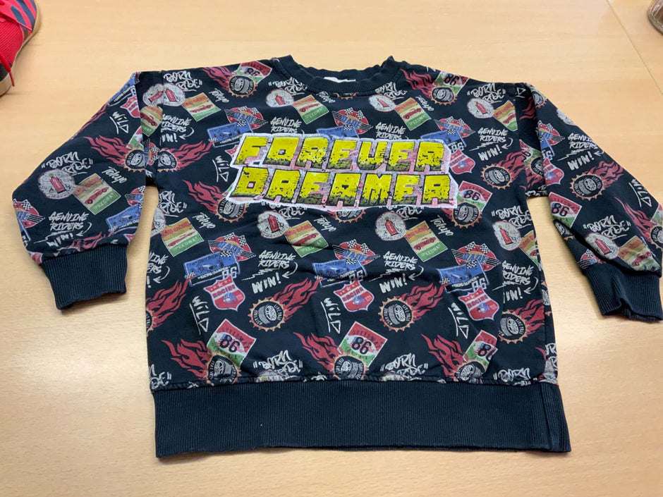  Sweatshirt 128 Dunkelblau