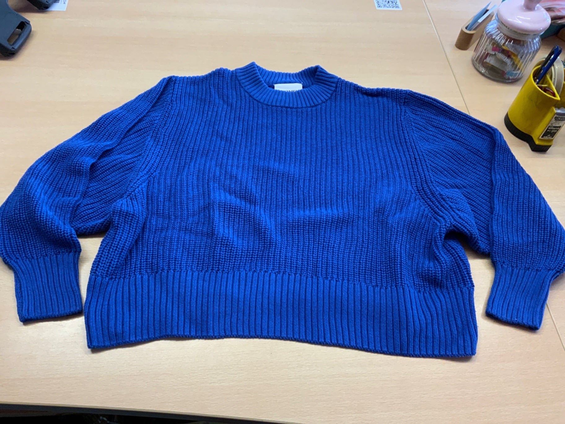  Pullover L Blau