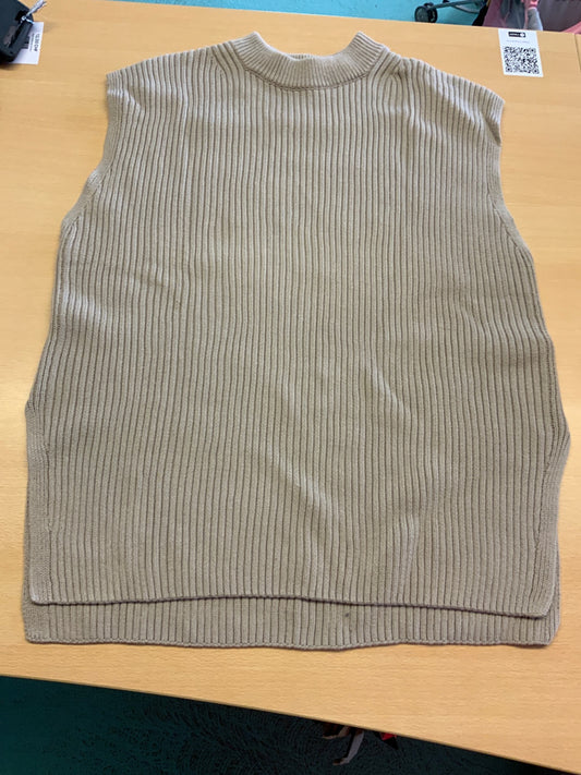 Weste L Beige