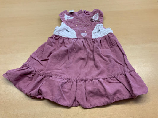 Kleid 80/86 Rosa