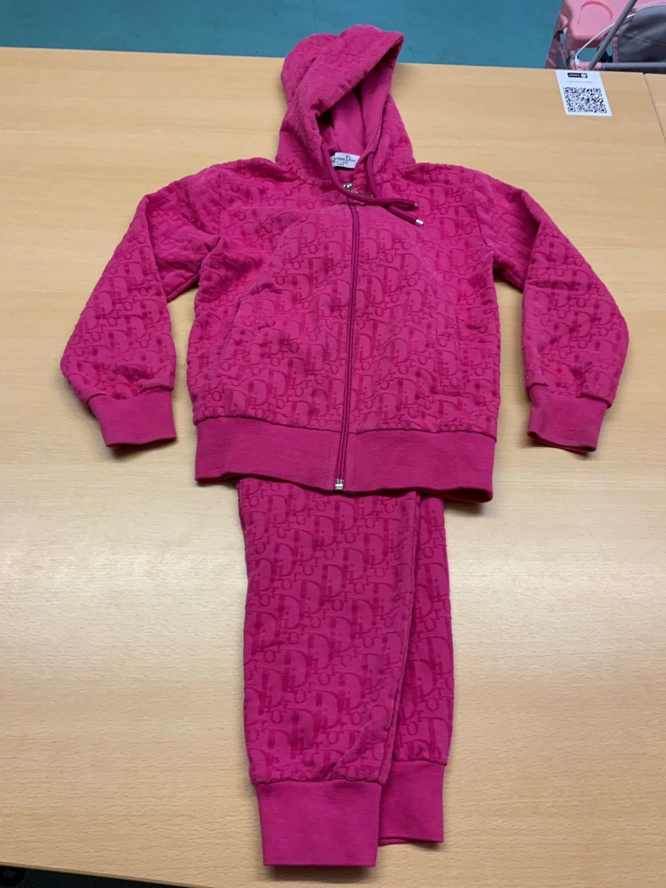 Christian Dior Jogginghose-Anzug 104 Pink