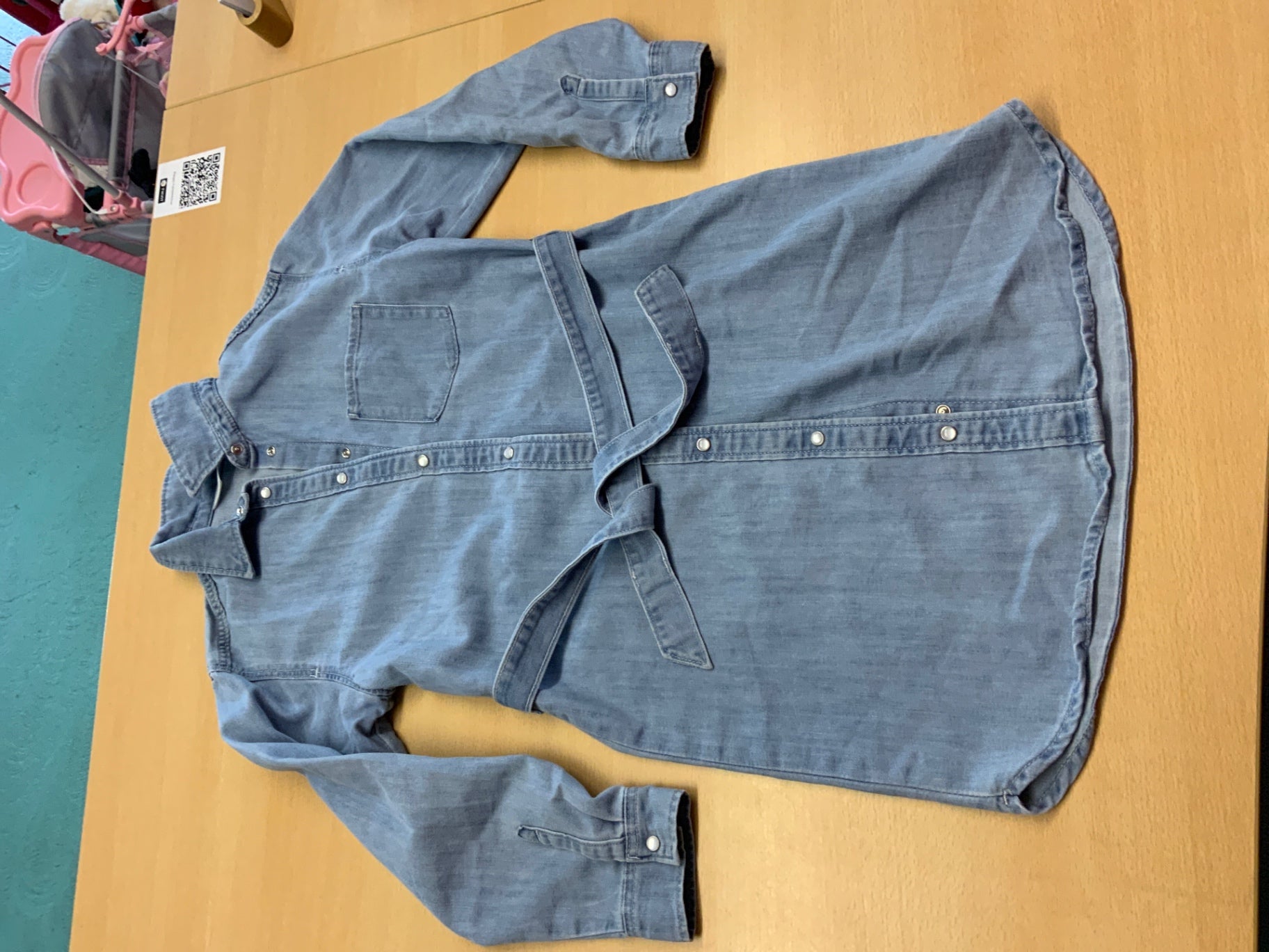 Jeanskleid 140 Blau